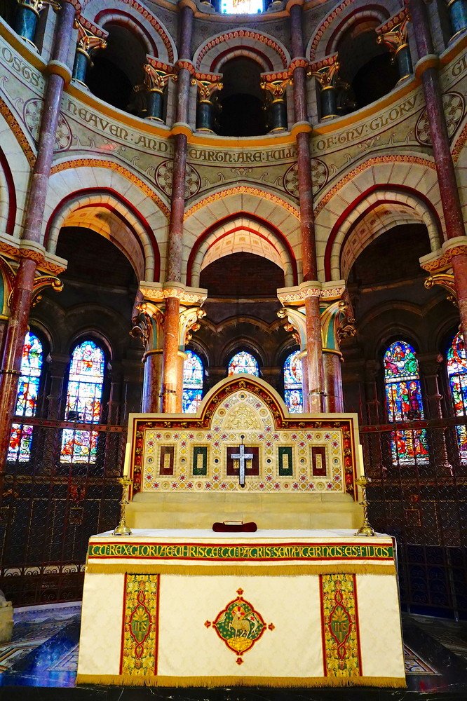 In St. Finbarr’ Cathedral, Cork, Ireland