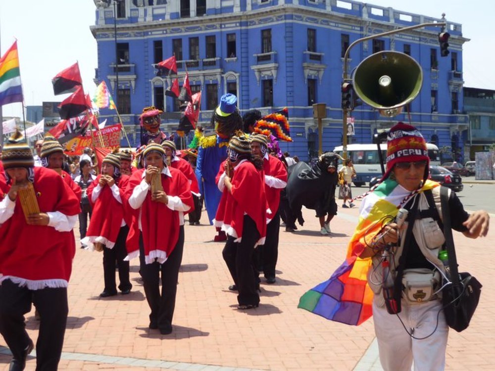 Arte en las calles de Lima