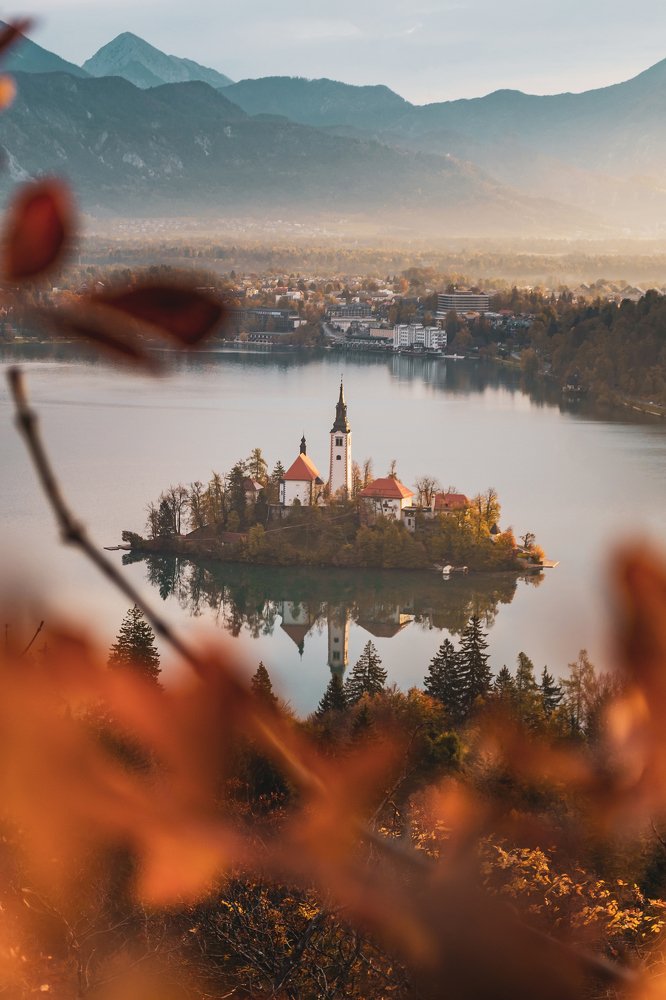 Autumn magic at Lake Bled