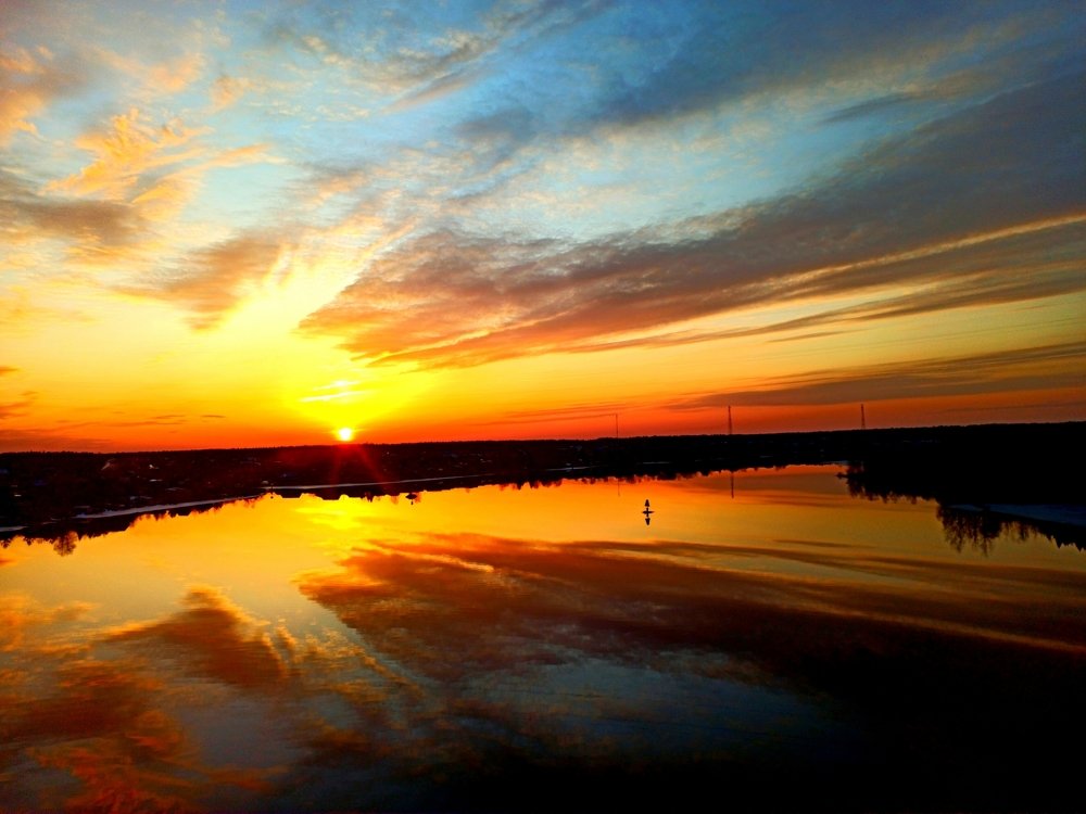 Закат на Мяксе