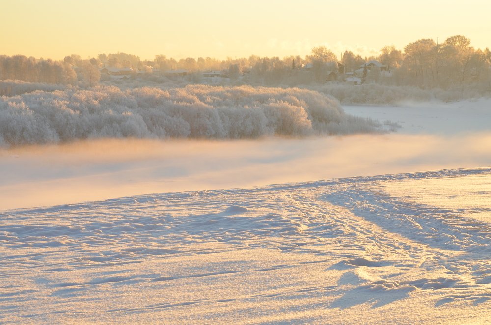 Сильный мороз