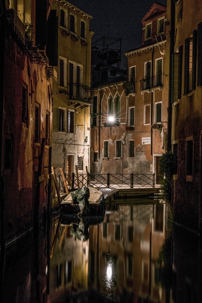 Ночь в Венецианской лагуне