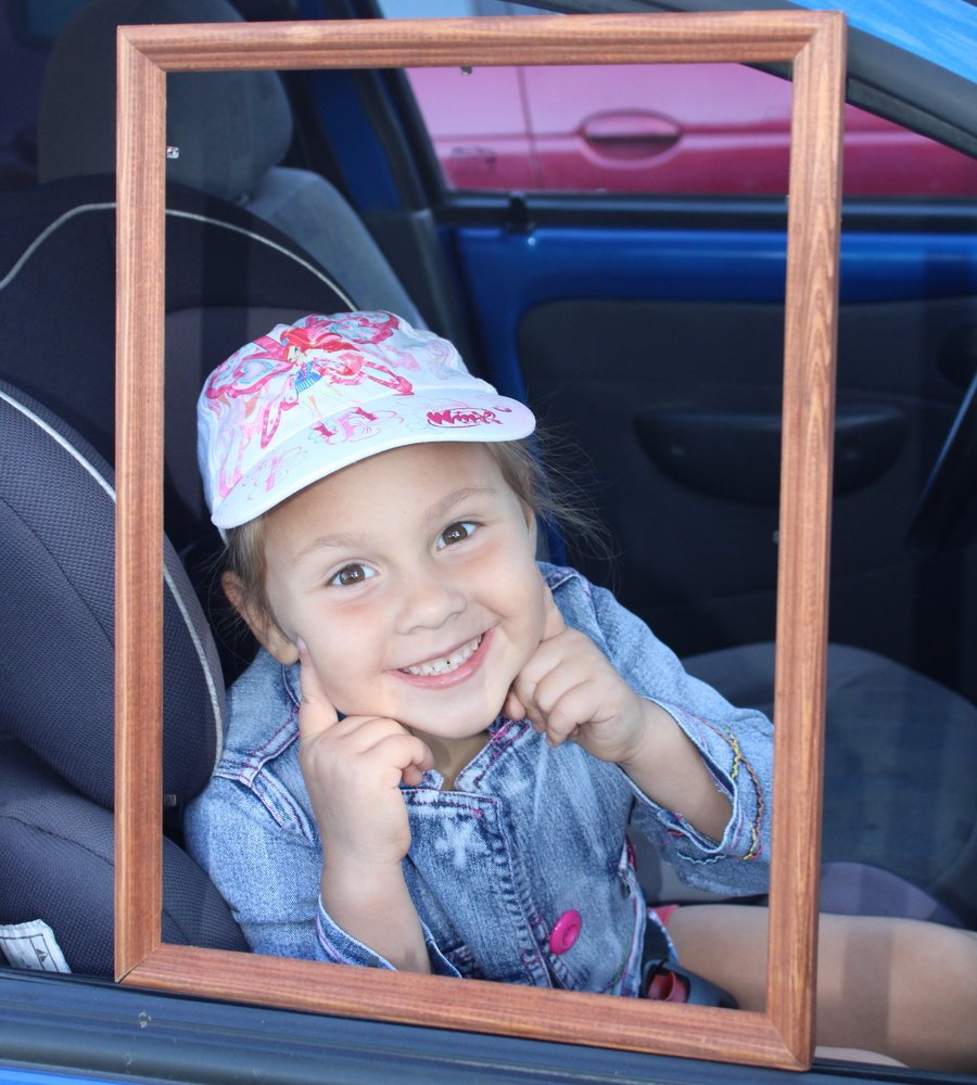 The portrait in the frame (Портрет в рамке)