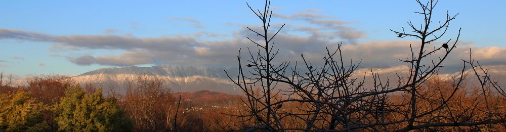 Mountains of Caucasus in February (Кавказские вершины в феврале.)