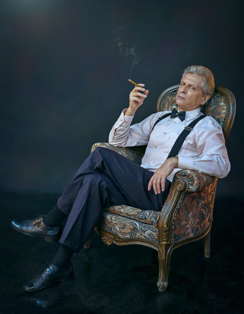 Я вообще-то не курю...