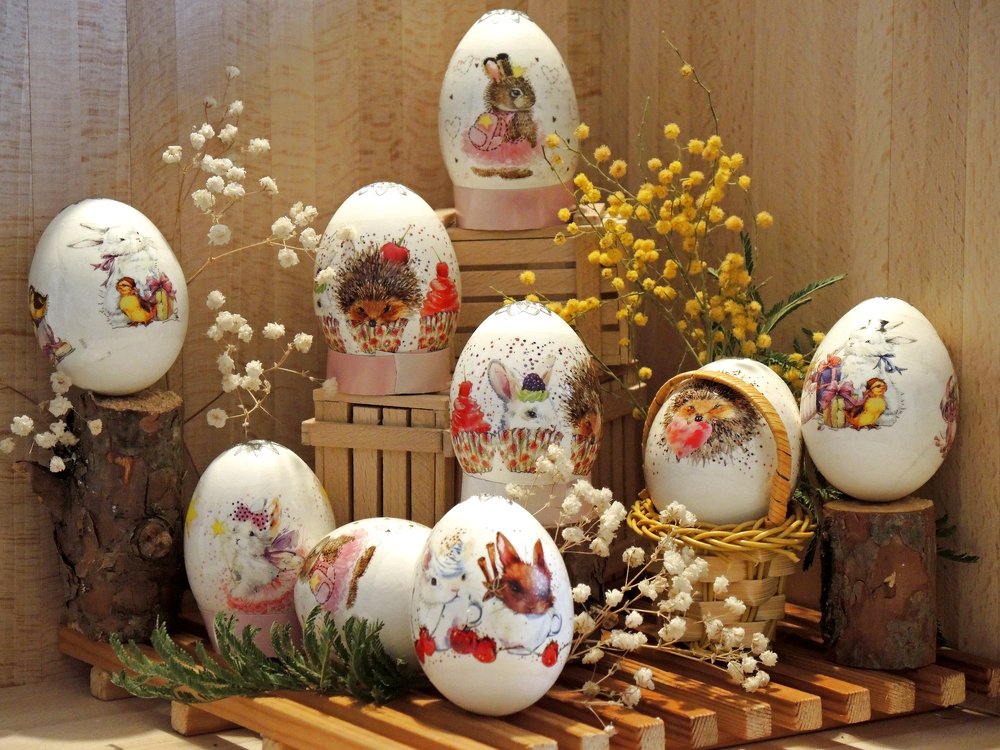 Пасхальная композиция.