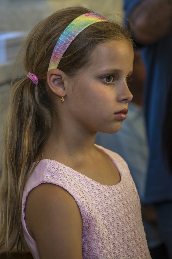 Katerina in the church