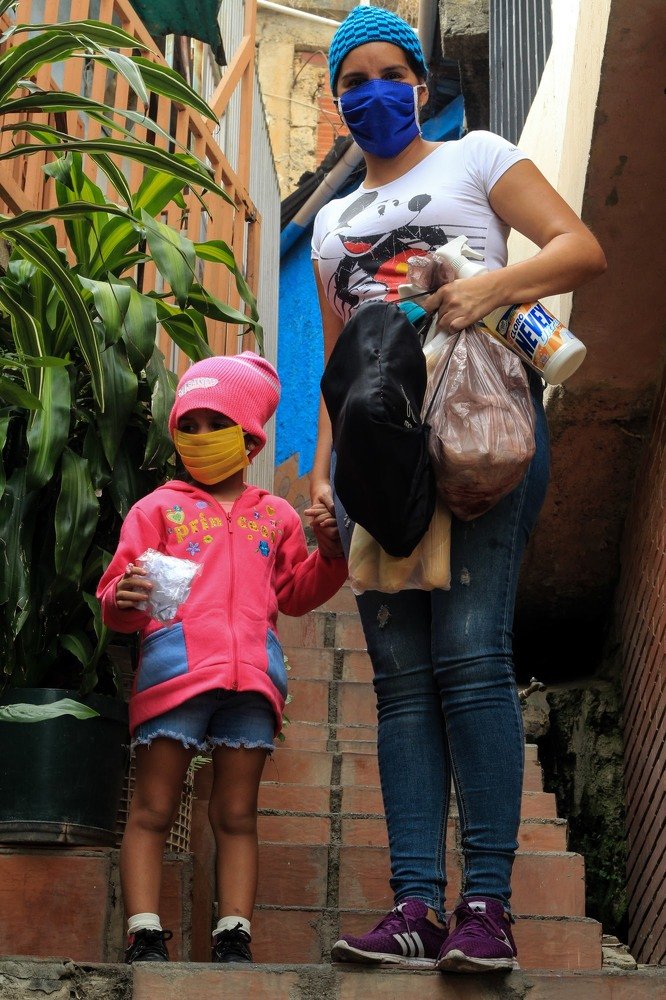 Mi ropa, mis zapatos, mi gorro, mis armas para protección.