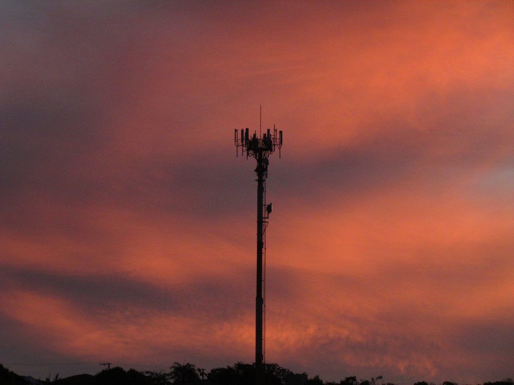 The same tower, the same sky