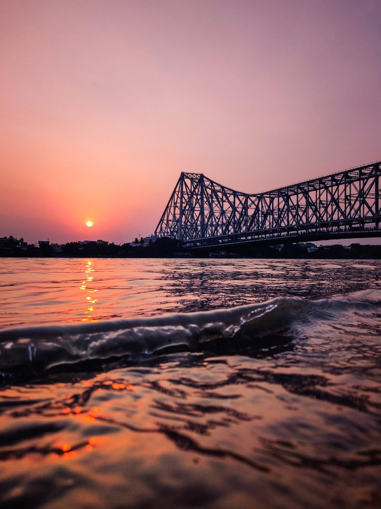 Sunset by the Bridge