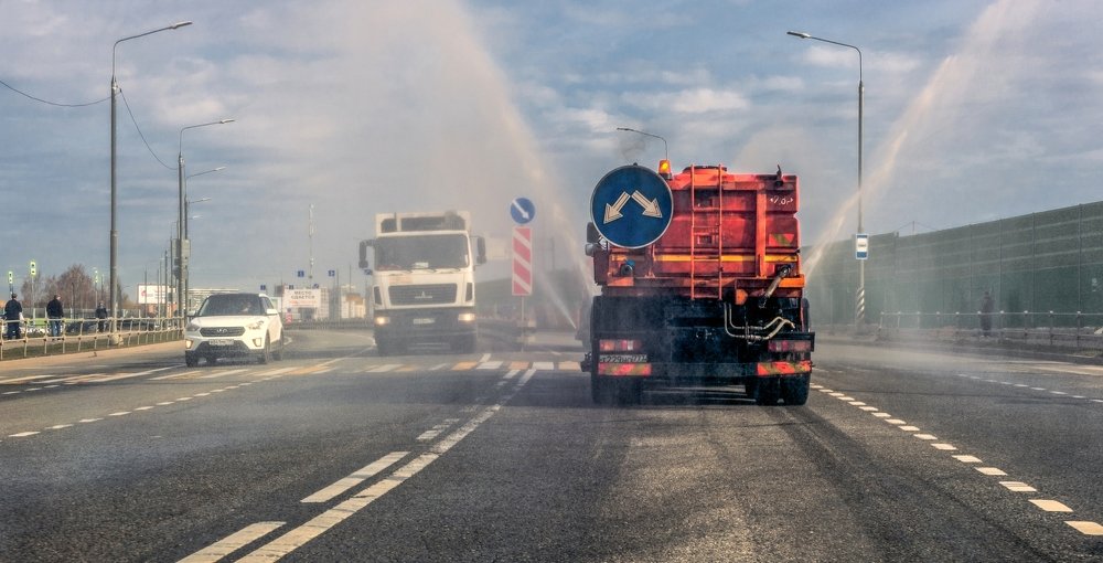 Disinfection from above