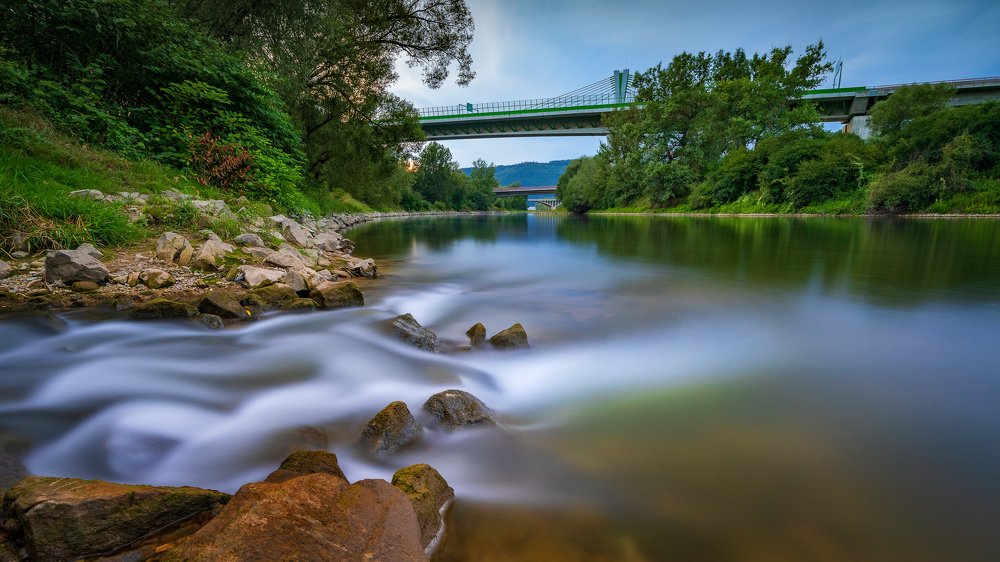 Evening by the river ...