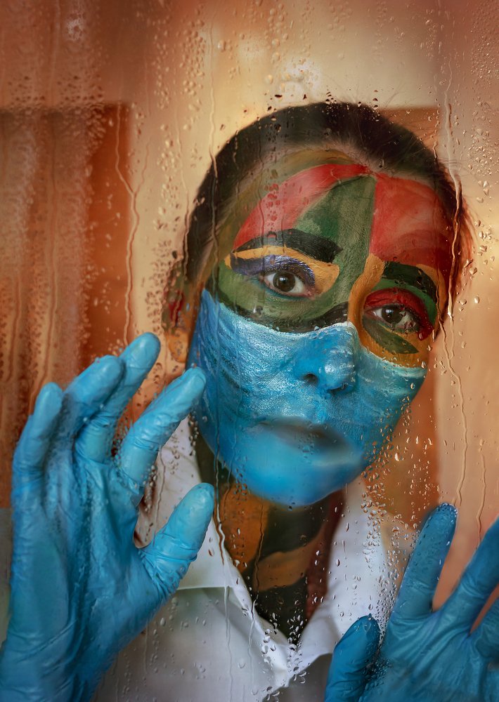 Маска и перчатки