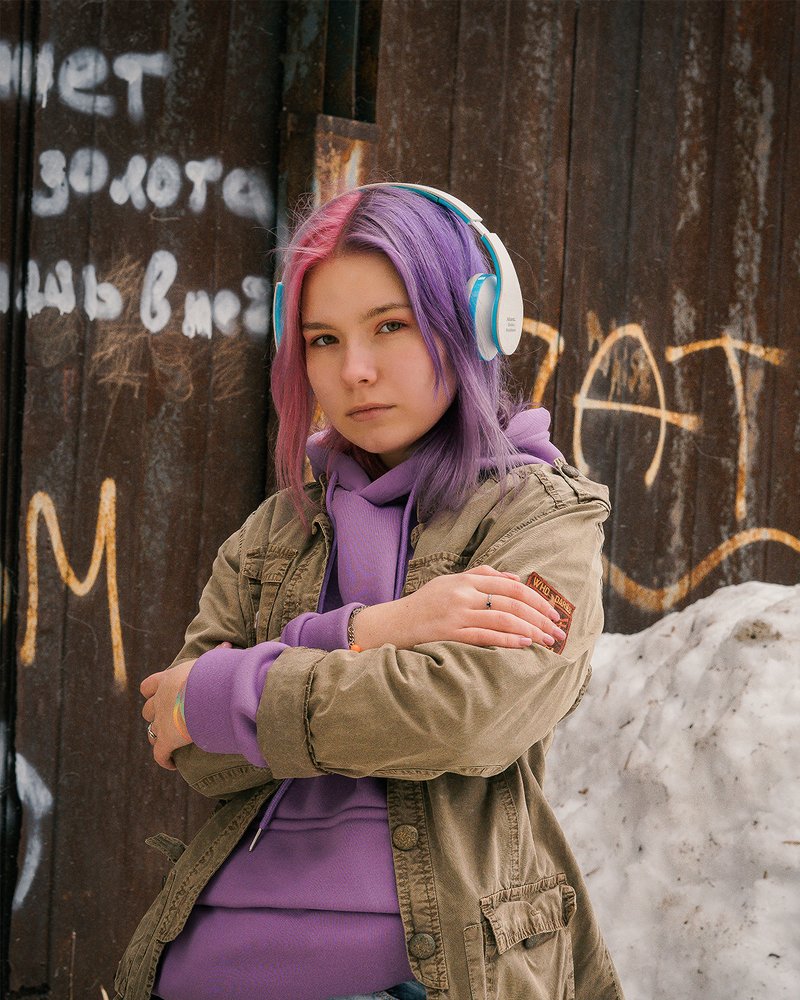 Девушка-протест