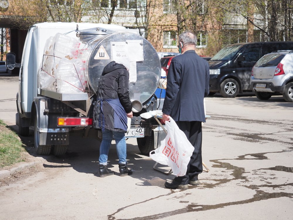 Молоко для дедушки