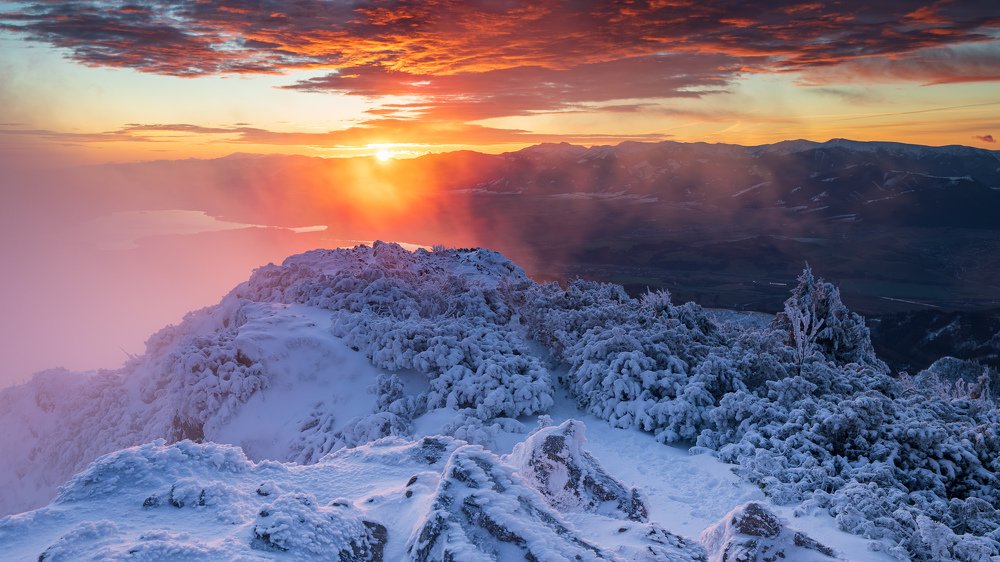 Morning from Veľký Choč