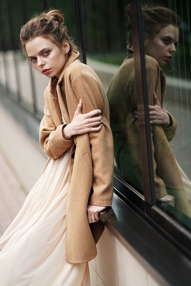 Masha’s eye-catching look