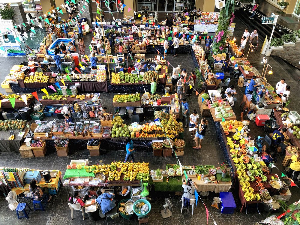 Market near Market Village