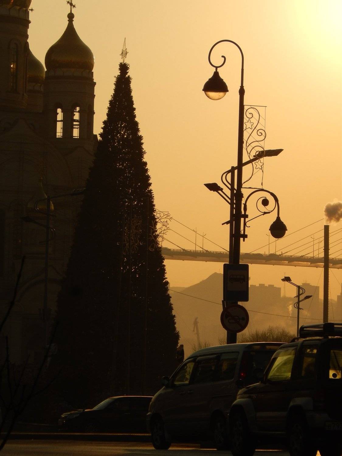 Силуэты и Туман. Siluets and Fog.