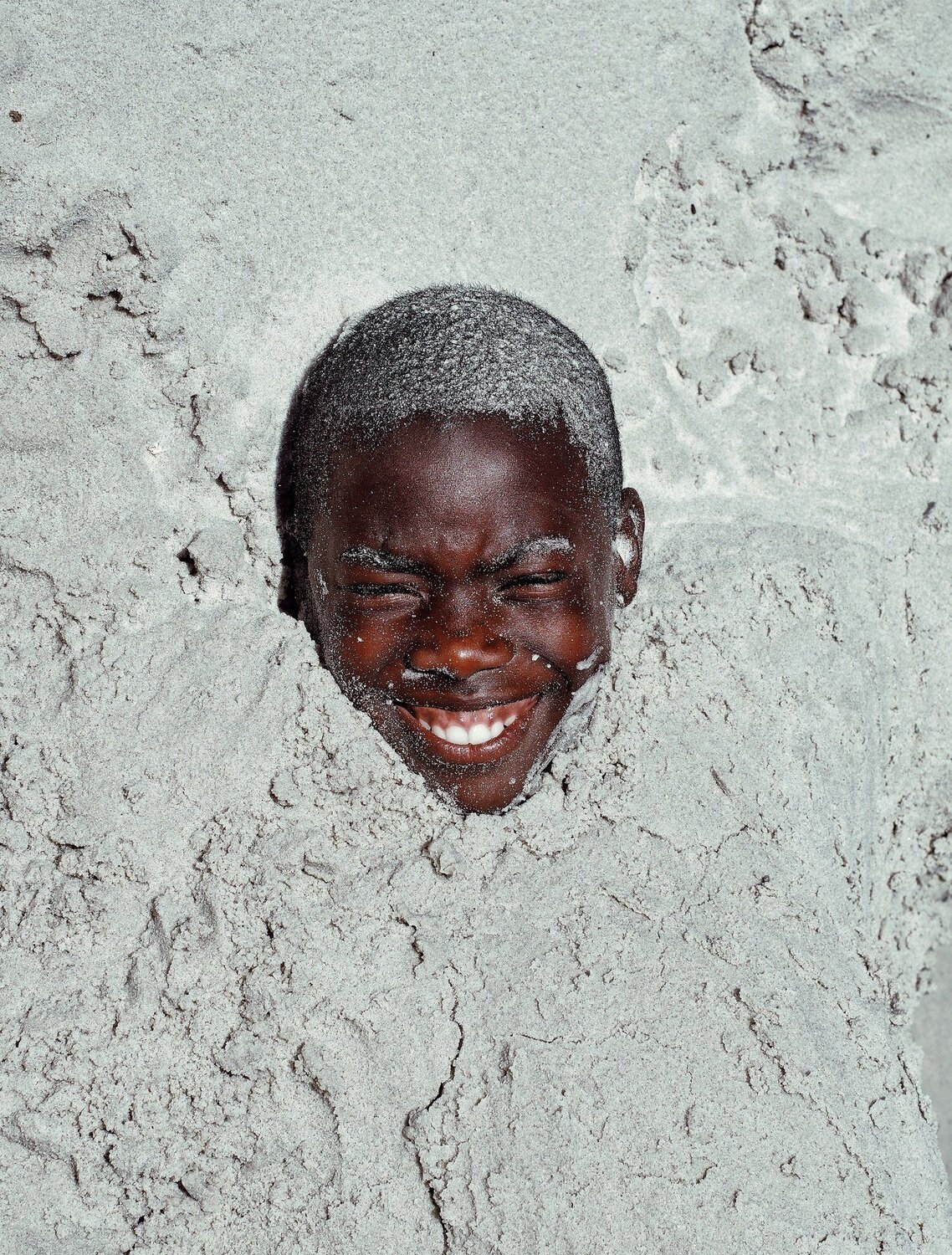 Smiling head