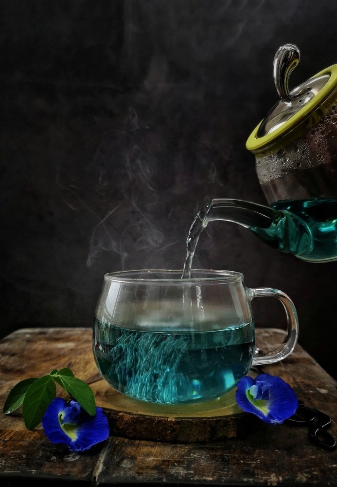 Butterfly pea flower tea