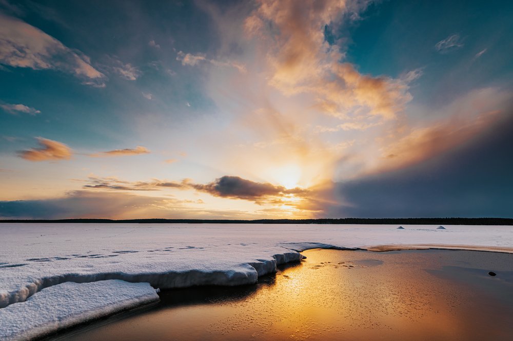 Весенний закат