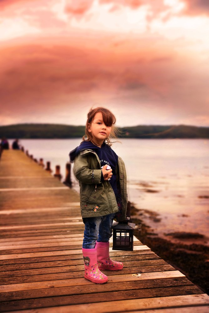 Закат во фьорде