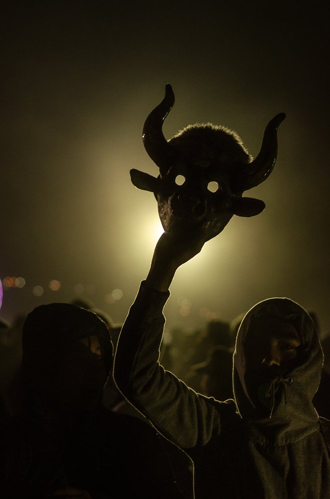 With fire in the veins and gunpowder in the heart.