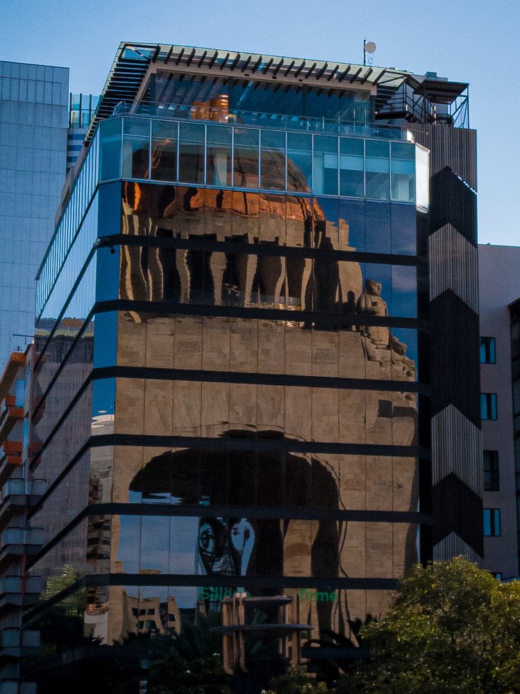 Reflection of the revolution.