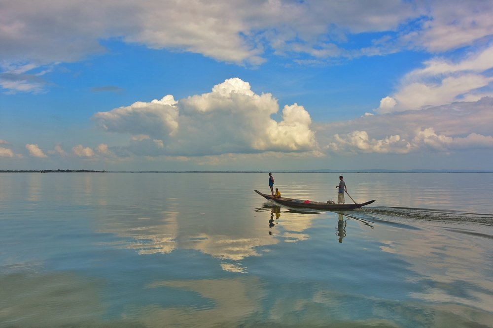 Largest haor in Bangladesh