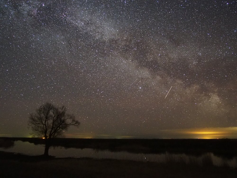 Milky Way in Latvia