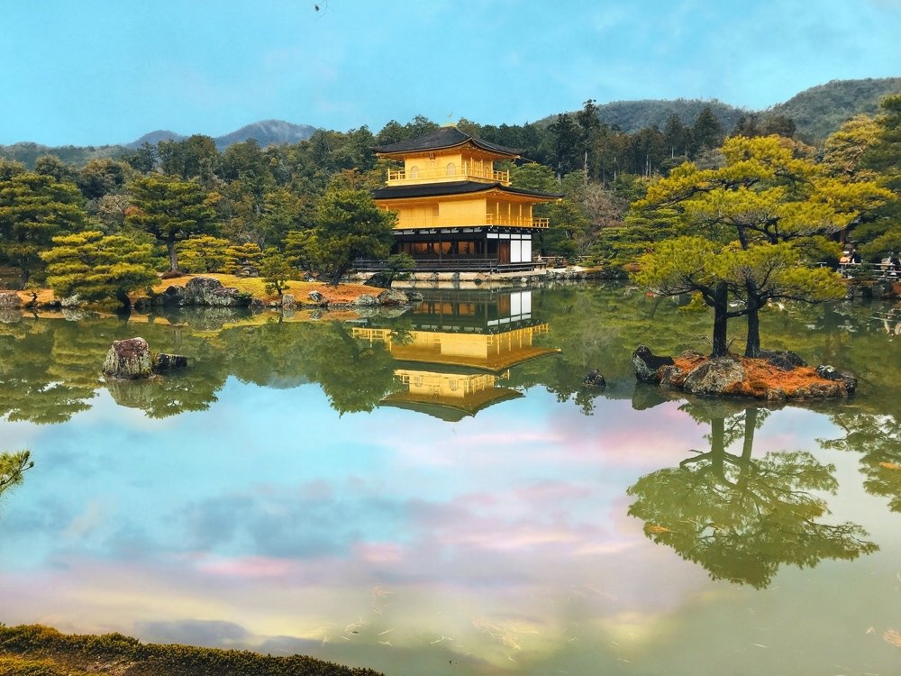 Golden Temple with beautiful lake