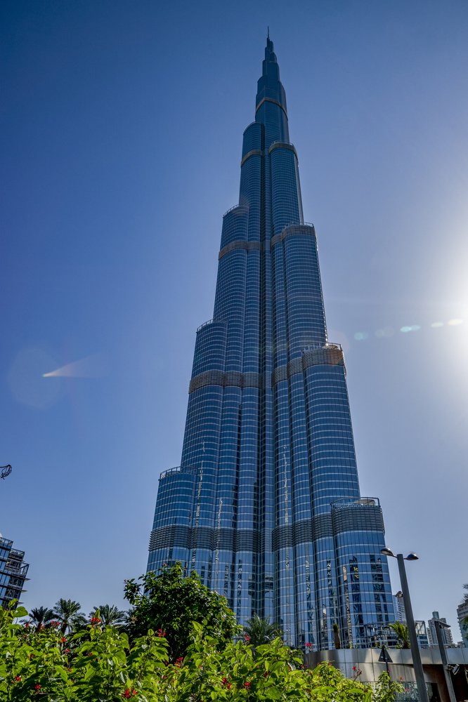 Дубай, башня Бурдж-Халифа...