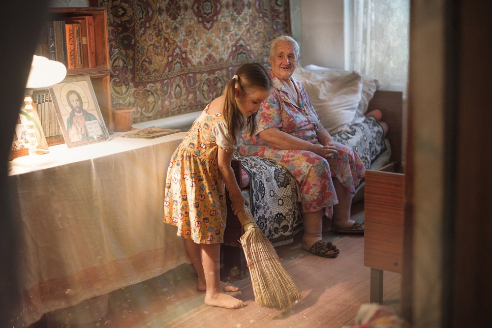 В гостях у бабушки