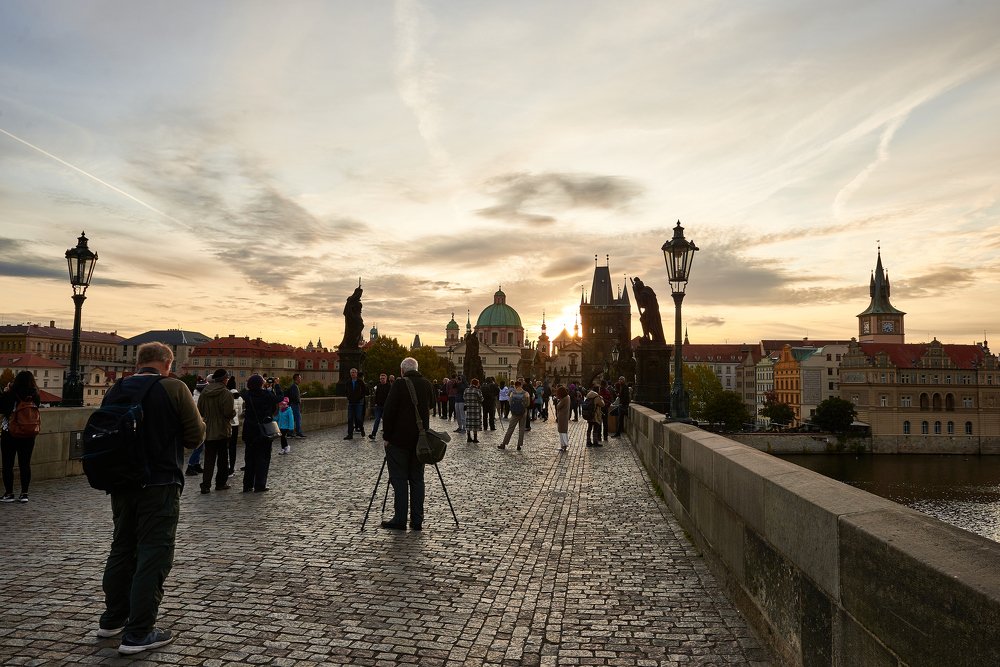 Пражское утро.