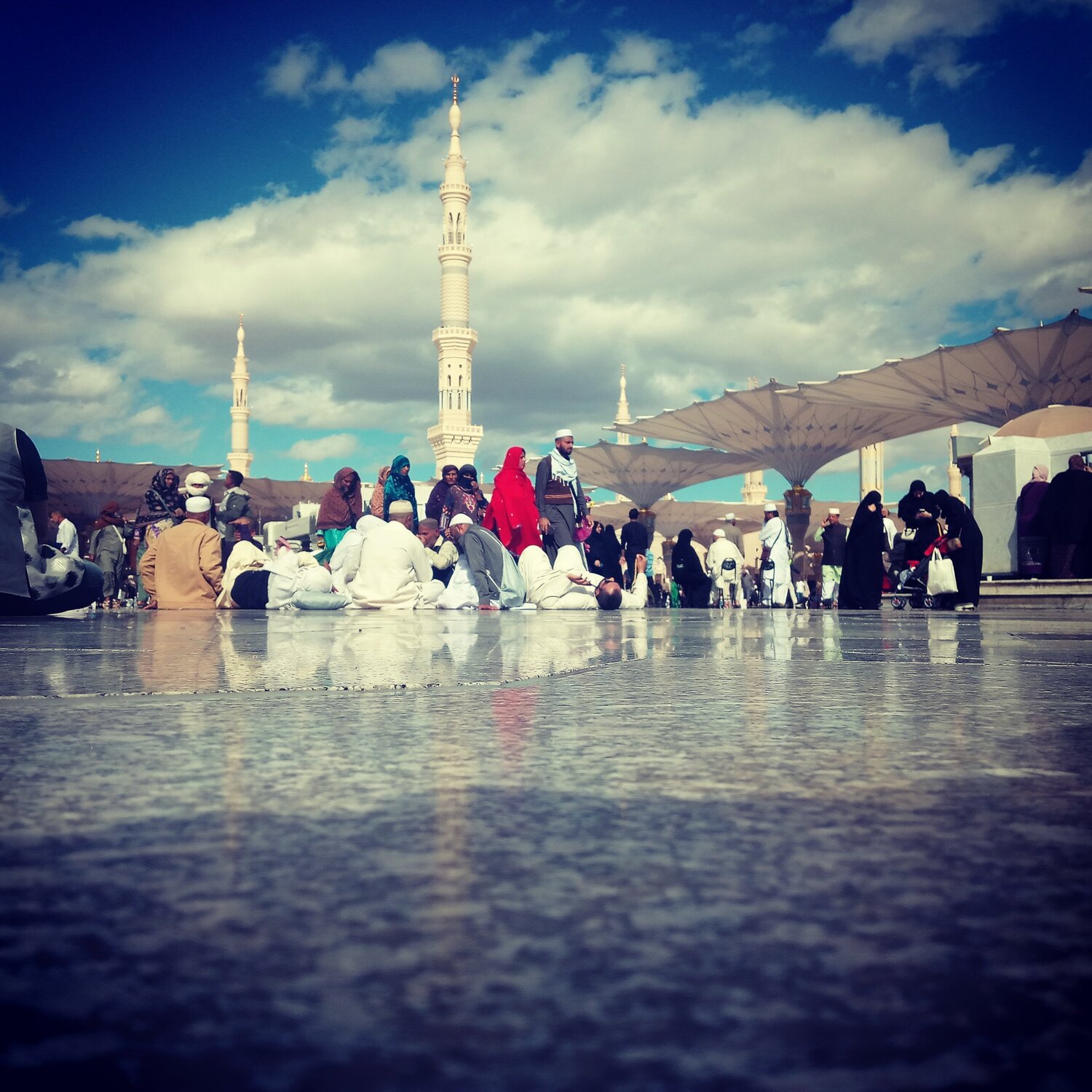 Madina sitting view