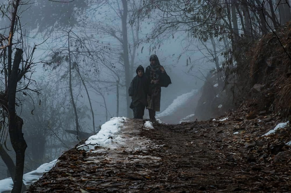 Children Goes Winter School