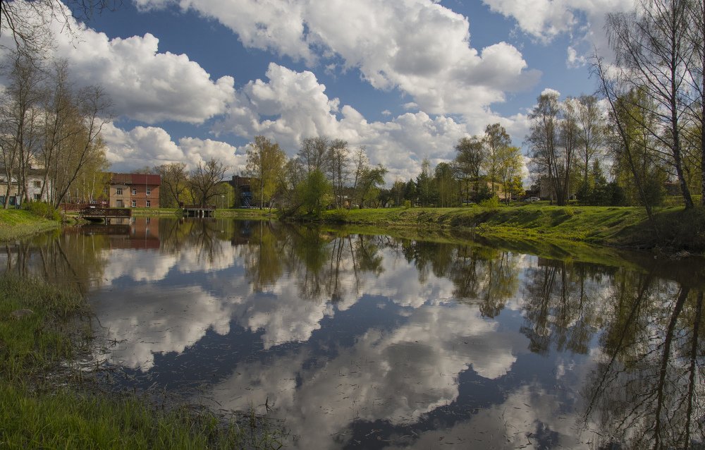 Отражая облака...