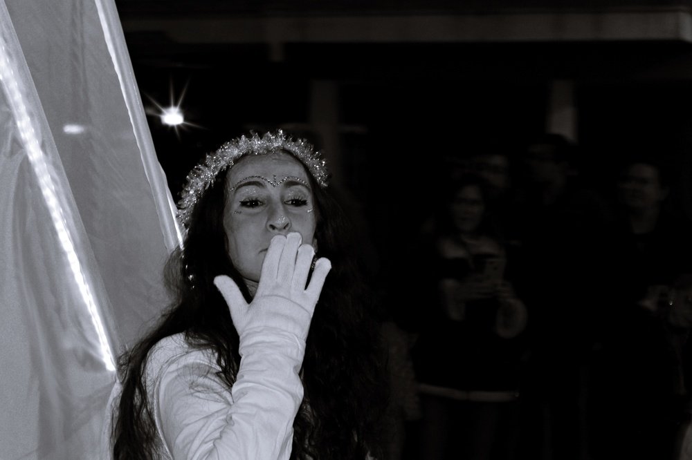 Kiss from an angel ...