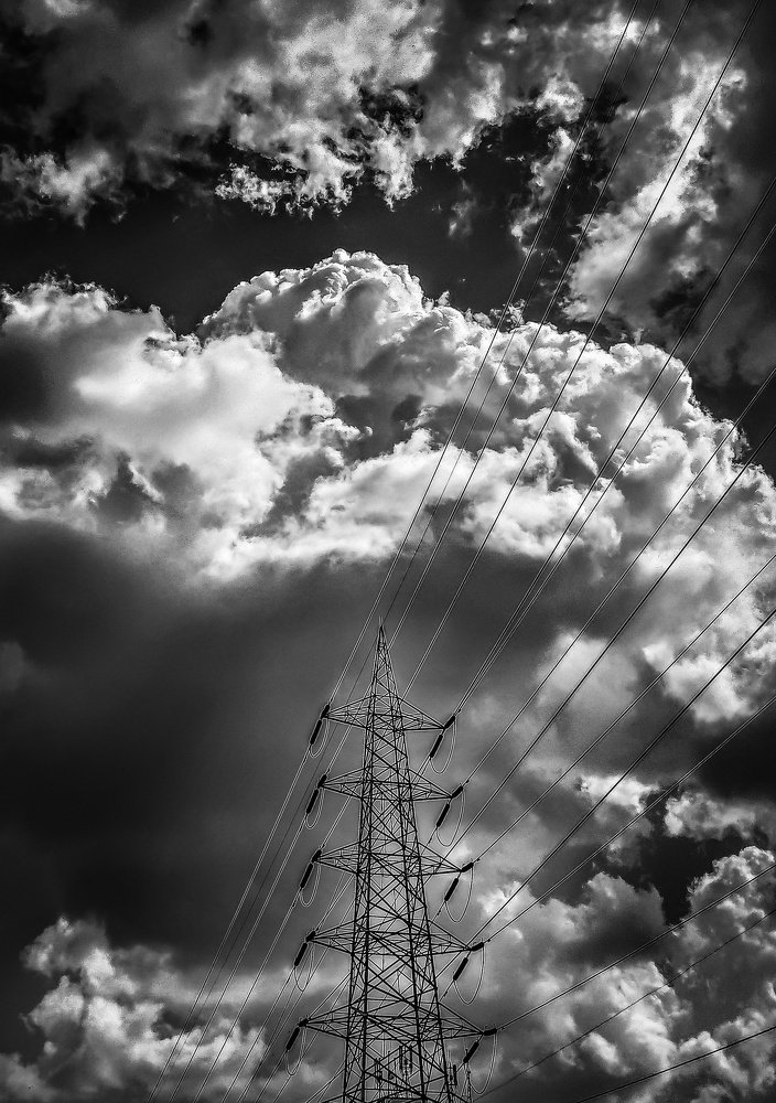 The approaching storm