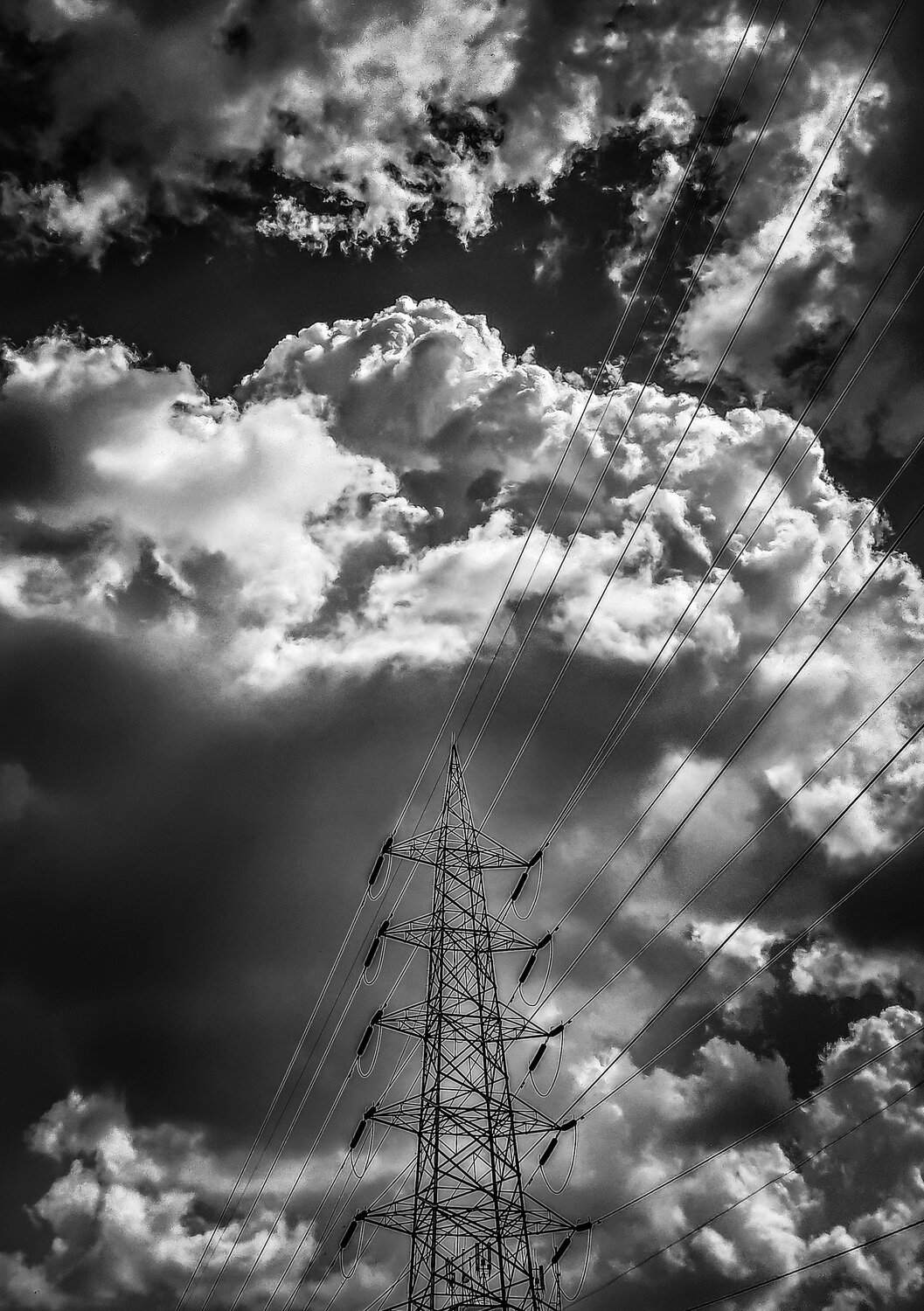 The approaching storm