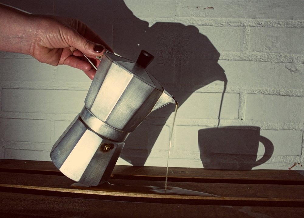 The Shadow Of Coffee Is Long