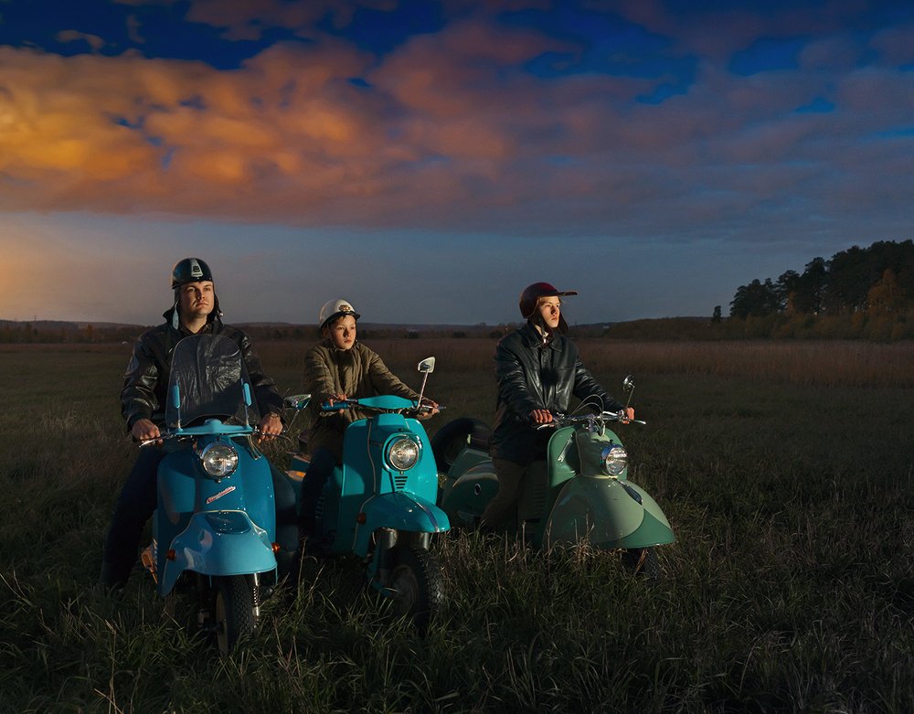 Три байкера