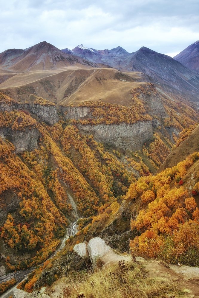 В горах Грузии