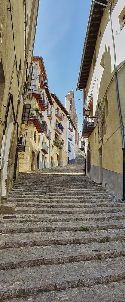 Castillo de Morella - дорога к храму