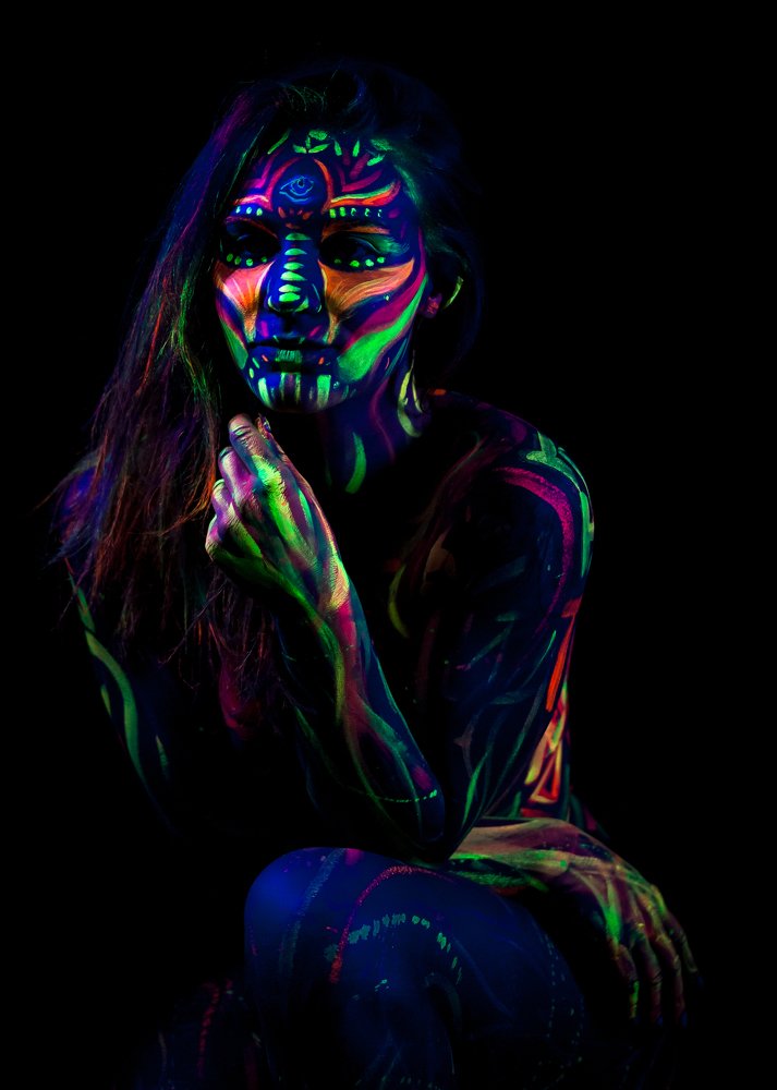 Avatar Fluo Girl