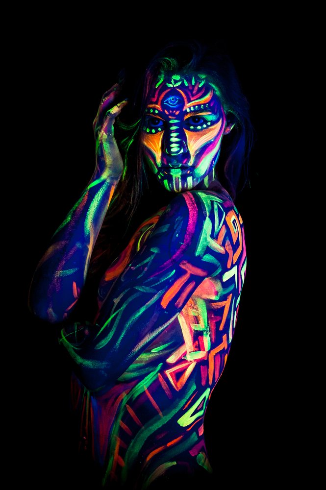 Avatar Fluo Girl