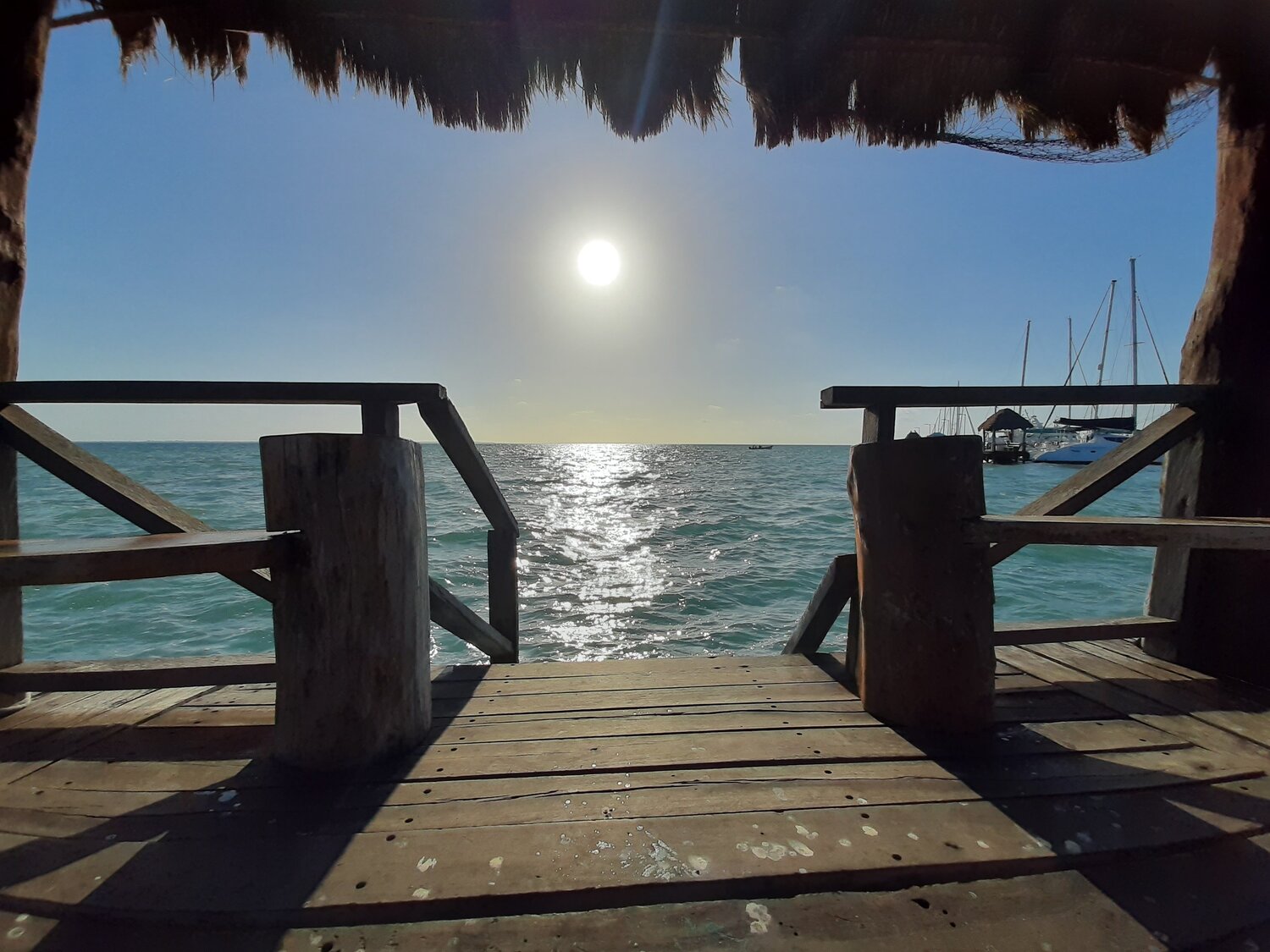 Morning in the paradise