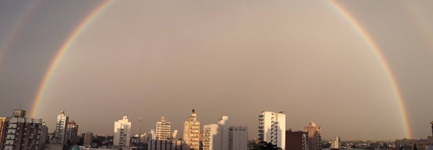 Rainbow from Lanus Buenos Aires.