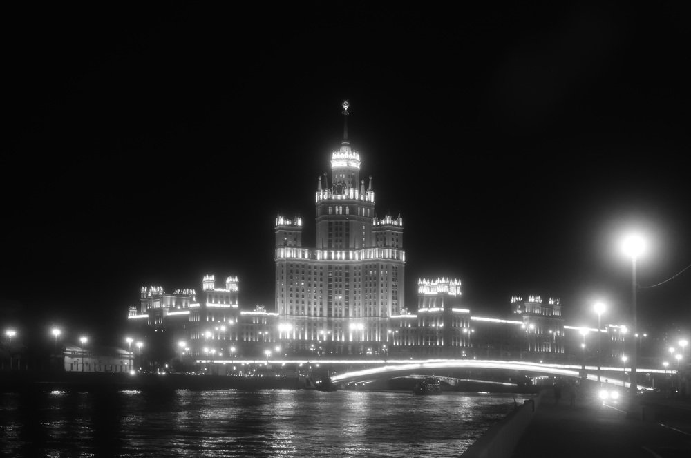 Rossia. Moscow midnight.